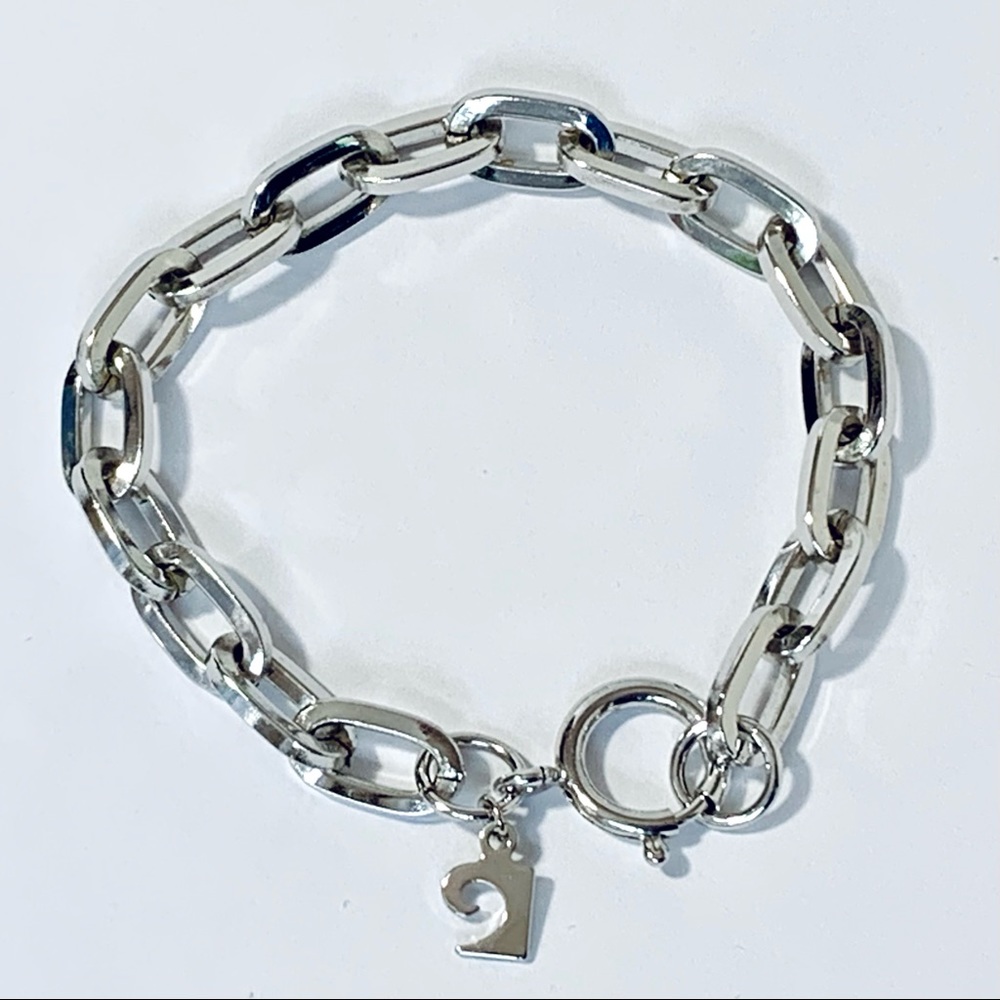 Like New- Vintage Pierre Cardin silver link bracelet